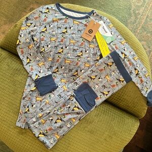 Wildwoven/Kindthings Raining Cats and Dogs pajama set NWT